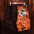 画像2: {NO MAD NUMSKULL} ORIGINAL PATTERN MULTI SHORT PANTS / "square" (2)