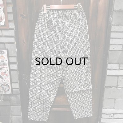 画像1: {NO MAD NUMSKULL} ORIGINAL PATTERN LONG PANTS / "死"