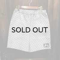 {NO MAD NUMSKULL} ORIGINAL PATTERN SHORT PANTS / "死"