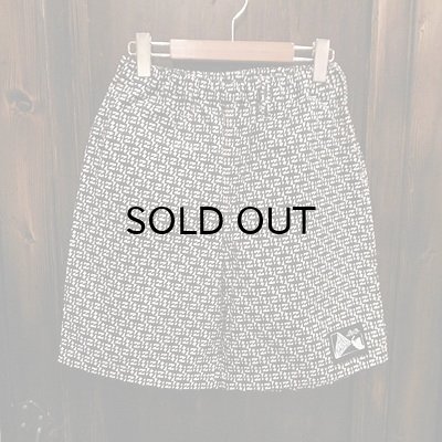 画像1: {NO MAD NUMSKULL} ORIGINAL PATTERN SHORT PANTS / "死"