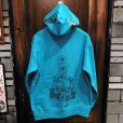 画像1: {MOMENTARY PSYCHO ART} "Letter From The North" P/O PARKA / Turquoise (1)