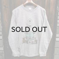 {MOMENTARY PSYCHO ART} "Letter From The North" L/S T-SHIRTS / GRAY