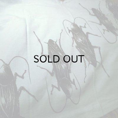 画像4: {MOMENTARY PSYCHO ART} "Cock roach" MULTI PRINT T-SHIRTS / MINT