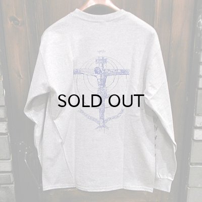 画像2: {MOMENTARY PSYCHO ART} LOGO L/S T-SHIRTS / GRAY