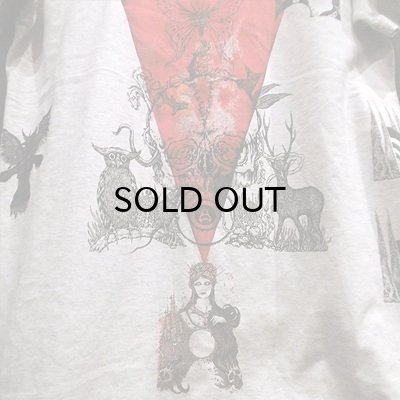 画像3: {MOMENTARY PSYCHO ART} "Letter From The North" MULTI PRINT T-SHIRTS / OAT MEAL