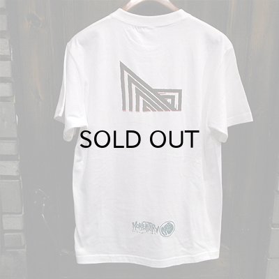 画像2: {MOMENTARY PSYCHO ART} "Letter From The North" MULTI PRINT T-SHIRTS / WHITE