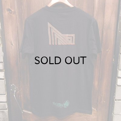 画像2: {MOMENTARY PSYCHO ART} "Letter From The North" MULTI PRINT T-SHIRTS / BLACK