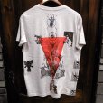 画像2: {MOMENTARY PSYCHO ART} "Letter From The North" MULTI PRINT T-SHIRTS / OAT MEAL (2)