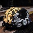 画像2: {NO MAD NUMSKULL} CYCLE CAP / "MULTI" / CRAZY PATTERN (2)