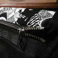 画像6: {NO MAD NUMSKULL × AMOA} MESSENGER BAG SET - M / "EYE" / 生成り×BLACK