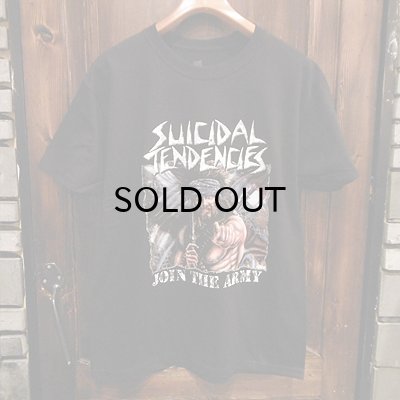 画像1: {SUICIDAL TENDENCIES} "Join The Army" T-SHIRTS / BLACK