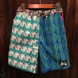 画像1: {NO MAD NUMSKULL} ORIGINAL PATTERN SHORT PANTS / CRAZY PATTERN / M (1)