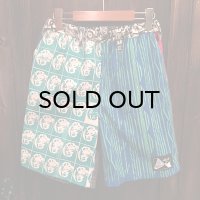 {NO MAD NUMSKULL} ORIGINAL PATTERN SHORT PANTS / CRAZY PATTERN / M