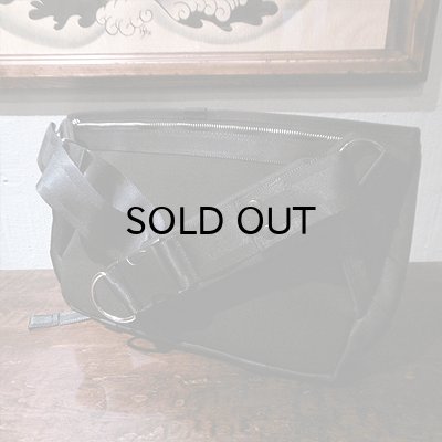 画像4: {NO MAD NUMSKULL × AMOA} MESSENGER BAG - BODY / BLACK