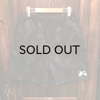 {NO MAD NUMSKULL} ORIGINAL PATTERN SHORT PANTS / HATE / L