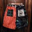 画像2: {NO MAD NUMSKULL} ORIGINAL PATTERN SHORT PANTS / CRAZY PATTERN / L (2)