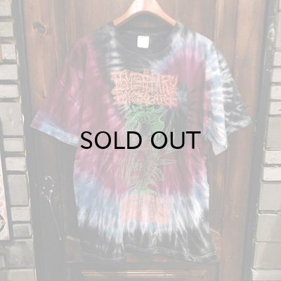 画像1: {MOMENTARY PSYCHO ART × D.Y.E} "object" TIE-DYE S/S T-SHIRTS / (XL)