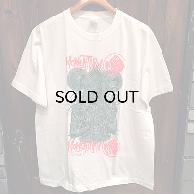 画像1: {MOMENTARY PSYCHO ART} "Ignorance" S/S T-SHIRTS / WHITE / (L)