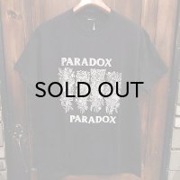 {PARADOX} "P-flag" S/S T-SHIRTS / BLACK