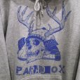 画像2: {PARADOX} "Skull Soldier" Hoodie / GRAY (2)