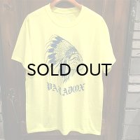 {PARADOX} "Indian cat" S/S T-SHIRTS / 蛍光YELLOW