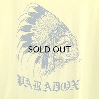 画像2: {PARADOX} "Indian cat" S/S T-SHIRTS / 蛍光YELLOW