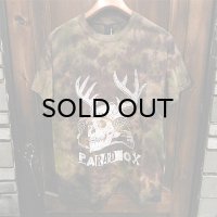 {PARADOX} "Skull Soldier" DYE S/S T-SHIRTS / BLACK×KHAKI×WINE / (M)