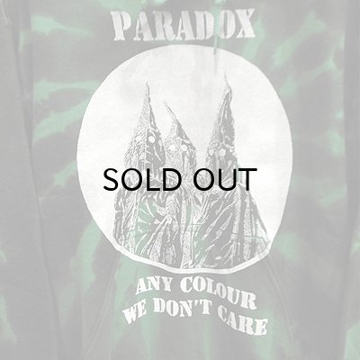 画像2: {PARADOX} "Any Colour" DYE Hoodie / BLACK×GREEN / M