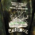 画像2: {PARADOX} "WAR IS OLD" DYE Hoodie / BLACK×BLUE / L (2)