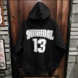 画像2: {SUICIDAL TENDENCIES} "LOGO 13" SWEAT PARKA / BLACK (2)