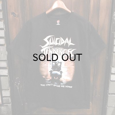 画像1: {SUICIDAL TENDENCIES} "YOU CAN'T BRING ME DOWN" T-SHIRTS / BLACK