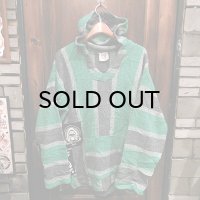 "USED" {NO MAD NUMSKULL} Remake Mexican Parka / GREEN×BLACK