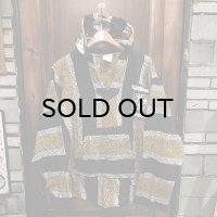 "USED" {NO MAD NUMSKULL} Remake Mexican Parka / BLACK×YELLOW