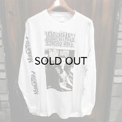 画像1: {MOMENTARY PSYCHO ART} "WINDOW" L/S T-SHIRTS / WHITE