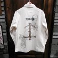 画像1: {MOMENTARY PSYCHO ART}  "Christ" L/S SHIRTS / 生成り / (L) (1)