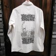 画像1: {MOMENTARY PSYCHO ART}  "RUINED" L/S SHIRTS / 生成り / (M) (1)