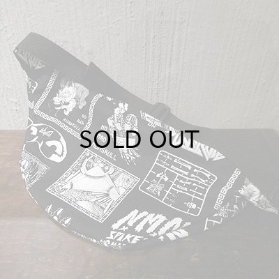 画像3: {NO MAD NUMSKULL} WAIST POUCH - BIG / "PATCH"