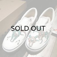 {MOMENTARY PSYCHO ART} "HAND PAINT" Slip-on / 27cm / "GOAT"