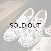 {MOMENTARY PSYCHO ART} "HAND PAINT" Slip-on / 28cm / "GOAT&FLY"