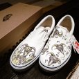 画像1: {MOMENTARY PSYCHO ART} "HAND PAINT" Slip-on / 28cm / "GOAT" (1)