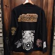 画像2: {VIOLENT GRIND} MULTI PRINT L/S T-SH / (M) (2)