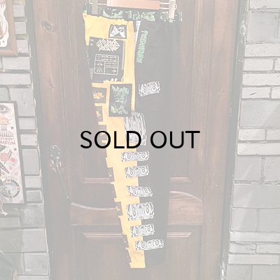 画像3: {NO MAD NUMSKULL} ORIGINAL PATTERN LONG PANTS / "PATCH" / BLACK×YELLOW