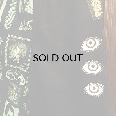 画像3: {NO MAD NUMSKULL} ORIGINAL PATTERN LONG PANTS / "PATCH" / BLACK×BLACK