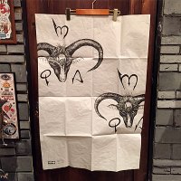 {MOMENTARY PSYCHO ART} "GOAT" ORIGINAL PIECE BIG POSTER