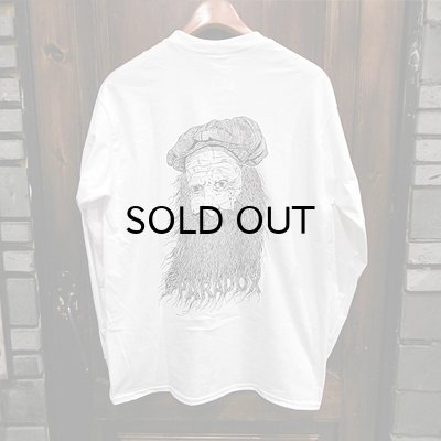 画像2: {PARADOX} Back ver. "Beard" L/S T-SHIRTS / WHITE / (M)