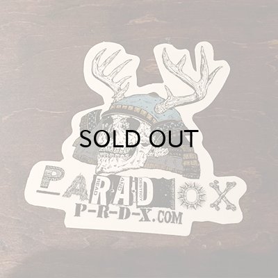 画像1: {PARADOX} "Skull soldier" Sticker