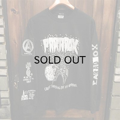 画像1: {PARADOX} "Crab Soldier" L/S T-SHIRTS / BLACK / (M-L-XL)