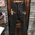 画像3: "USED" {NO MAD NUMSKULL} Remake DENIM PANTS / BLACK / 34inch