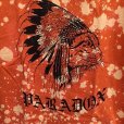 画像2: {PARADOX} "Indian cat" DYE S/S T-SHIRTS / ORANGE / (M) (2)