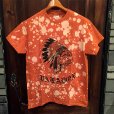 画像1: {PARADOX} "Indian cat" DYE S/S T-SHIRTS / ORANGE / (M) (1)